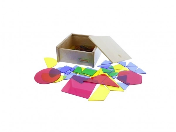 Halbtransparente geometrische Formen von Masterkidz