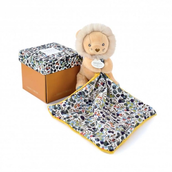 Doudou Geschenkset Löwe mit Decke