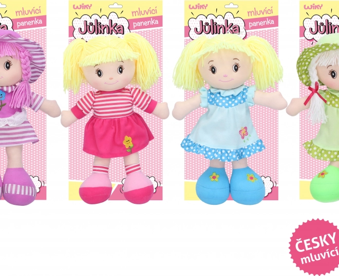 Sprechende Puppe Jülinka 40 cm