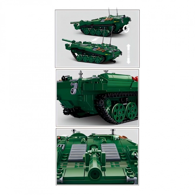 Sluban Panzermodell STRV103 Bausteine Set