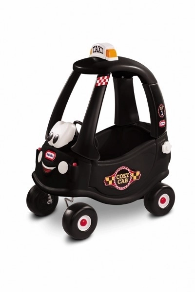 Schieber Auto Cozy Coupe Schwarzes Taxi – Schwarz