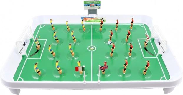 Actionreiches Spiel mit Feder-Spielern