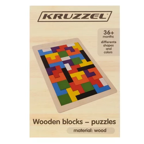 Holzpuzzle für Kinder