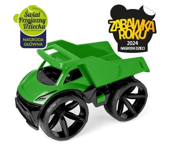 Auto Maximus grüner Kipper 58 cm für Kleinkinder