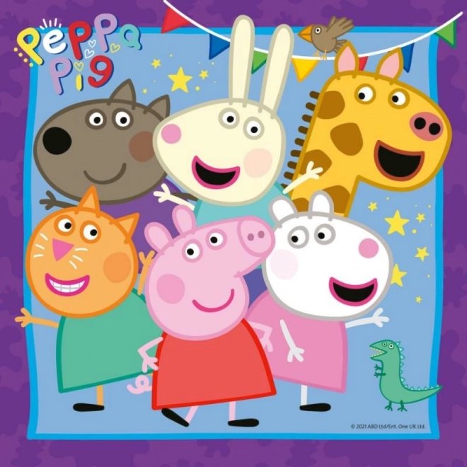 Prasátko Peppa Puzzle Set