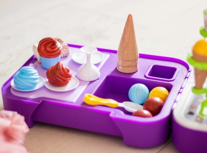 Woopie tragbarer Eisstand 3-in-1 Set 62 Stück