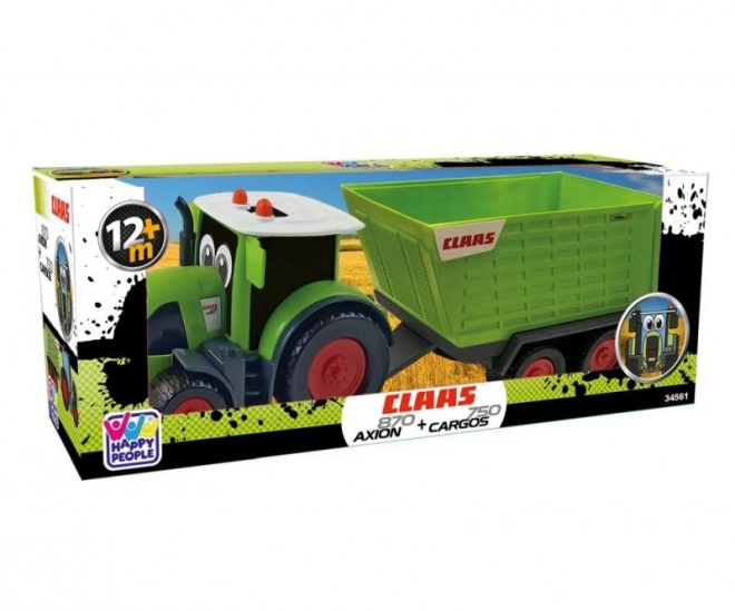 Traktor Claas Kids mit Anhänger