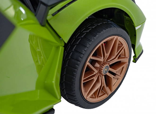 Lamborghini SIAN Kinderauto mit Batterie und Fernbedienung – Grün