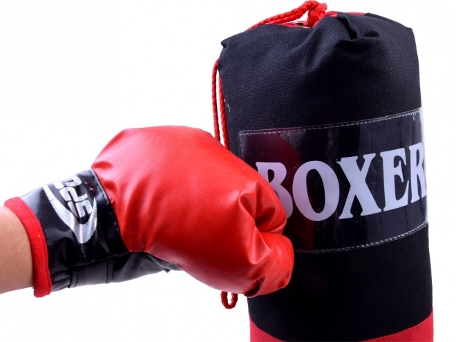 Boxtraining-Set: Boxsack und Handschuhe