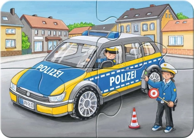 Ravensburger Erste Puzzles Einsatzfahrzeuge 4-in-1