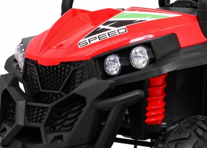 Elektrisches Kinderauto 4x4 mit Polsterung, MP3 und Lichteffekten