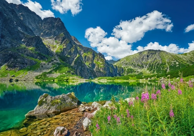 Puzzle Czarny Staw pod Rysy, Tatra 500 Teile