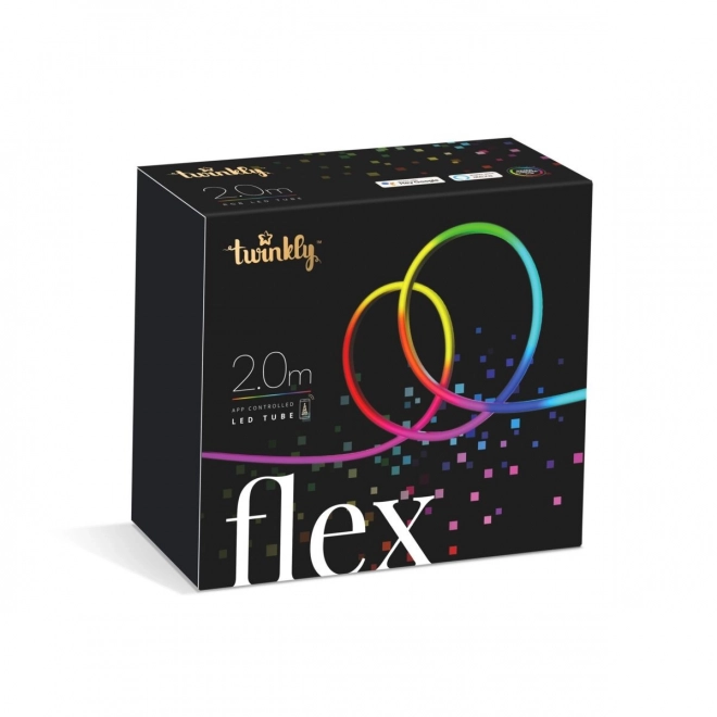 Intelligente LED-Streifenbeleuchtung Twinkly Flex 192 LED RGB Starter Kit