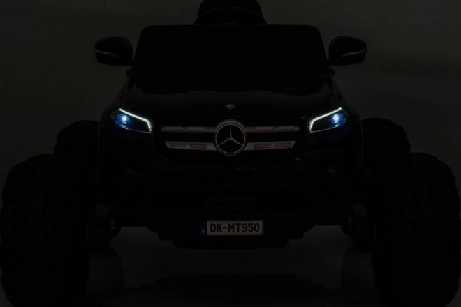 Elektroauto Mercedes DK-MT950 4x4 Schwarz lackiert