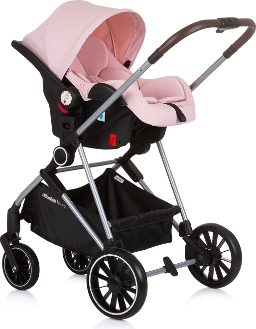 Chipolino Kinderwagen Aura 2v1 Flamingo