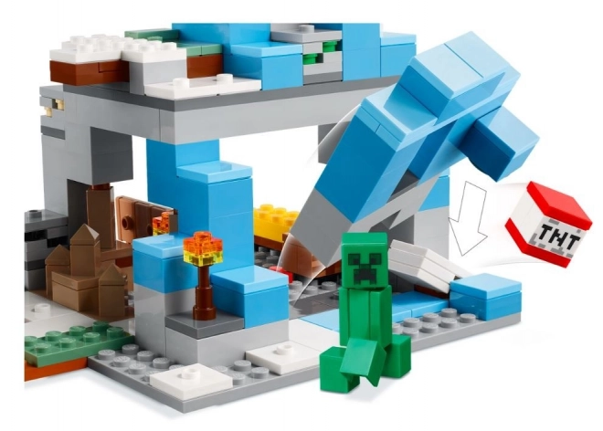 Lego Minecraft - Schneebedeckte Gipfel