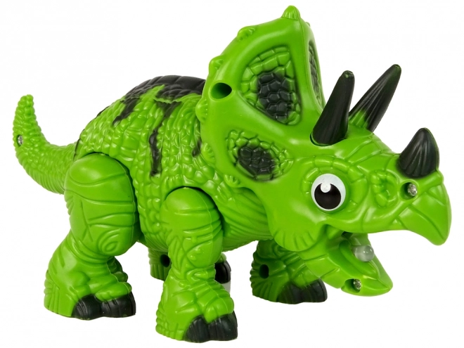 Interaktiver Triceratops Dinosaurier mit Wasserdampf und Sound