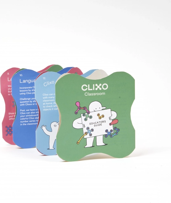 Clixo Classroom - Magnetisches Baukasten 100 Stk