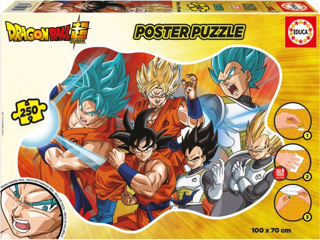 Educa Puzzle Poster Dragon Ball 250 Teile