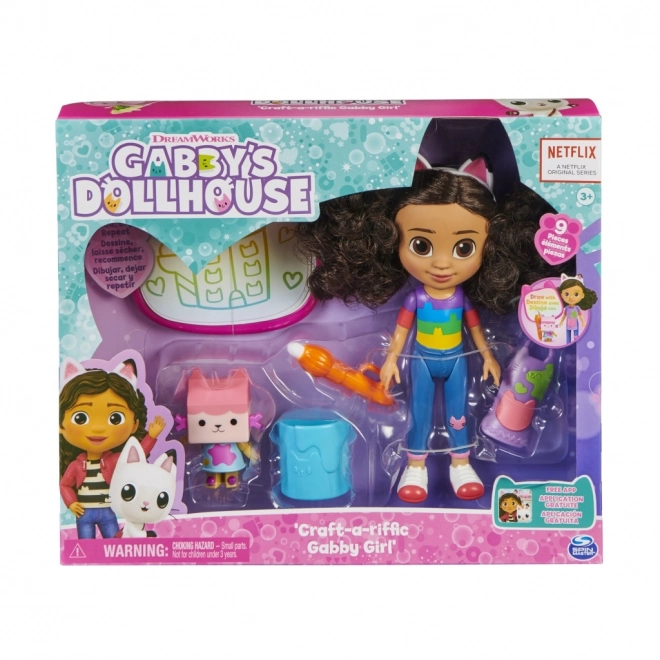 Gabby's Dollhouse Deluxe-Puppe mit Bastelzubehör