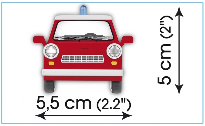 Youngtimer Trabant 601 Universal Feuerwehr Bausatz