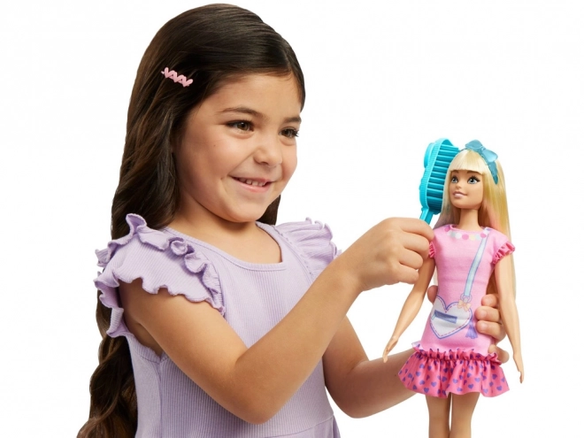 Meine erste Barbie Puppe mit beweglichen Gliedmaßen und Kätzchen