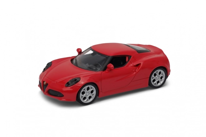 Welly Alfa Romeo 4C Modellauto 1:34 Weiß