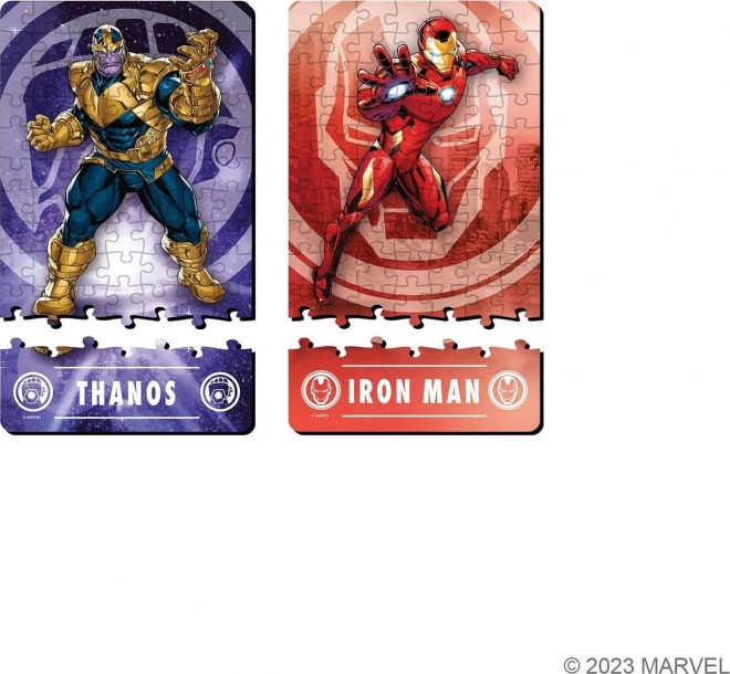 Puzzle-Duell Marvel Avengers: Thanos vs. Iron Man