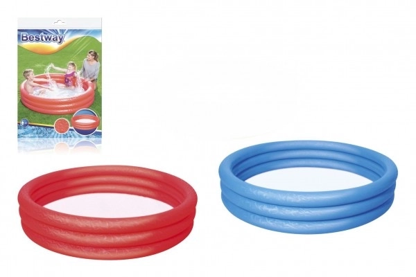 Aufblasbarer roter Kinderpool 152x30cm Bestway