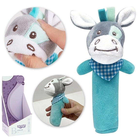 Woopie Plüsch-Sensory-Spielzeug Esel