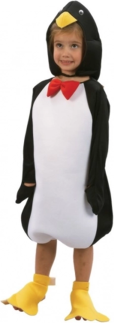 Karnevalkostüm Pinguin für Kinder 92-104 cm
