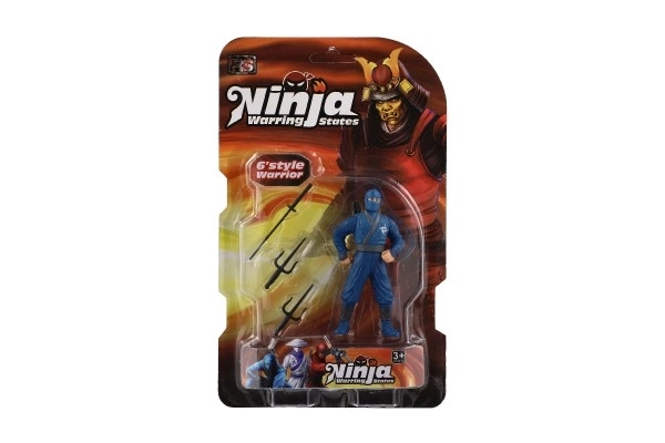 Ninja-Figur mit Zubehör, 10 cm