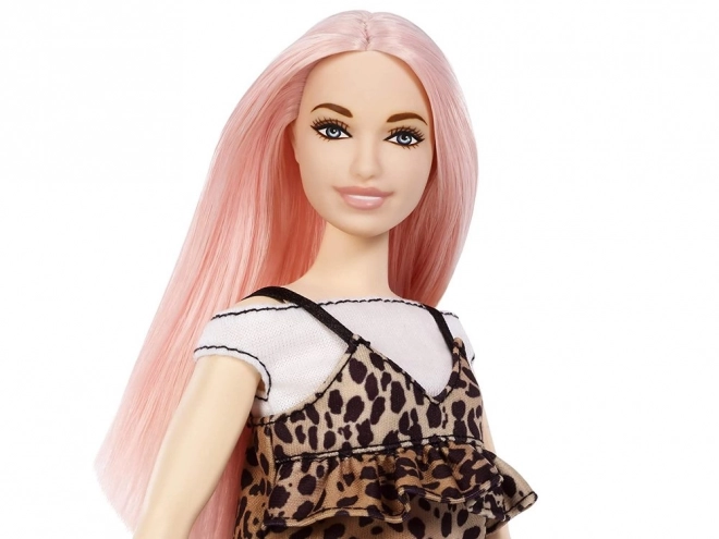 Barbie Fashionistas Puppe mit Leopardenkleid