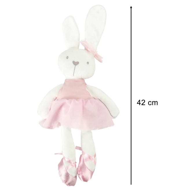 Plüsch Hase Mit Rosa Kleid