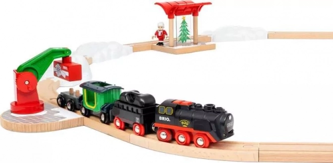 BRIO Weihnachts-Zug Set