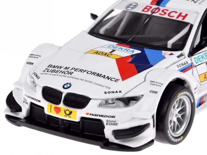 Metall-Sportmodell BMW M3 DTM im Maßstab 1:32 mit Licht- und Soundeffekten