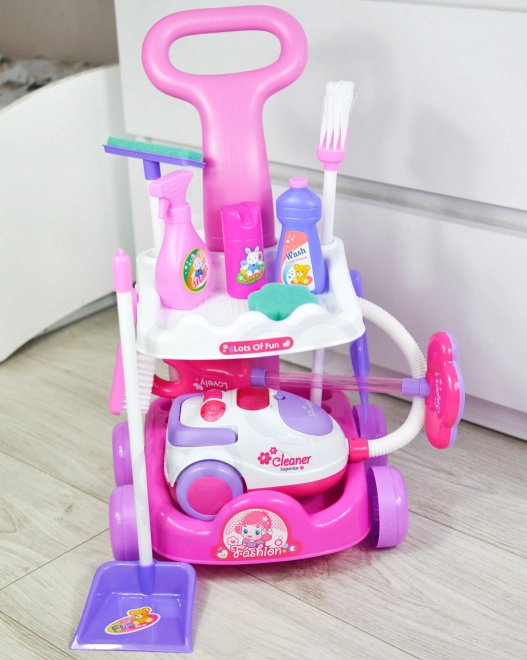 Woopie Reinigung Set mit Staubsauger und Zubehör