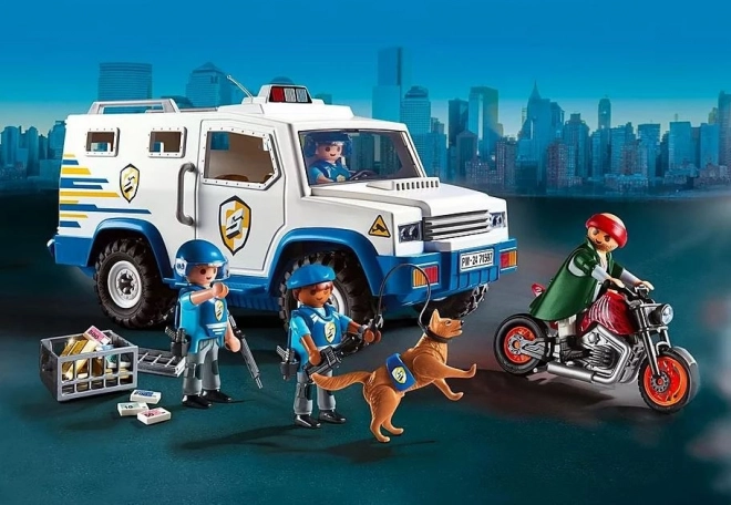 Action Heroes Geldtransporter Set