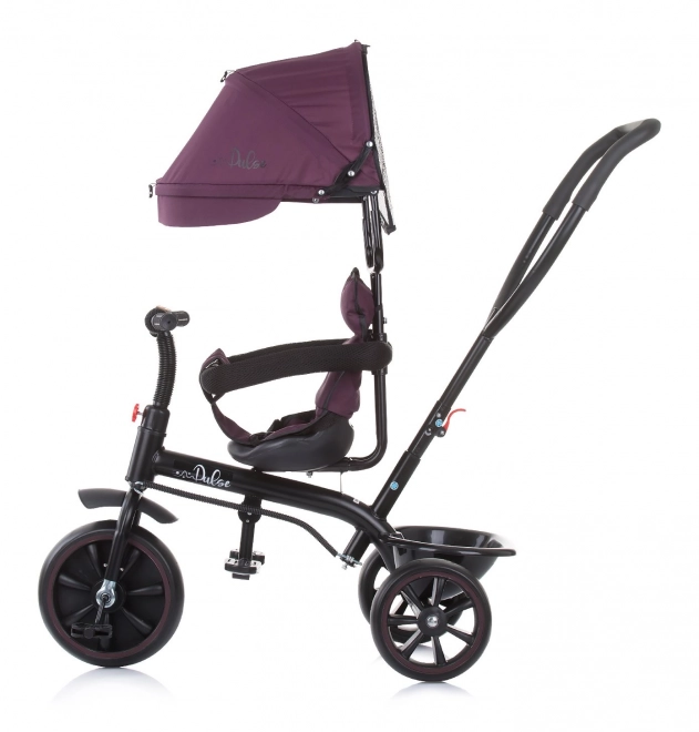 Chipolino Dreirad mit Verdeck Pulse 2-in-1 Lila