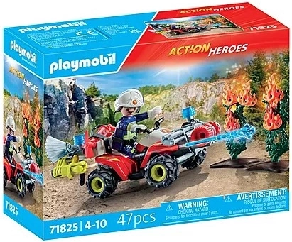Action Heroes Quad Feuerwehrpatrouille in Aktion