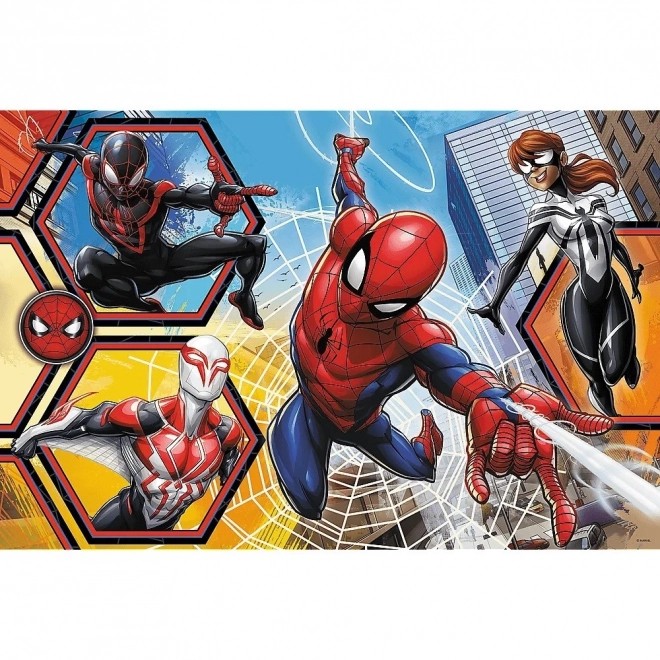 Beidseitiges Puzzle Spiderman Super Maxi 24 Teile