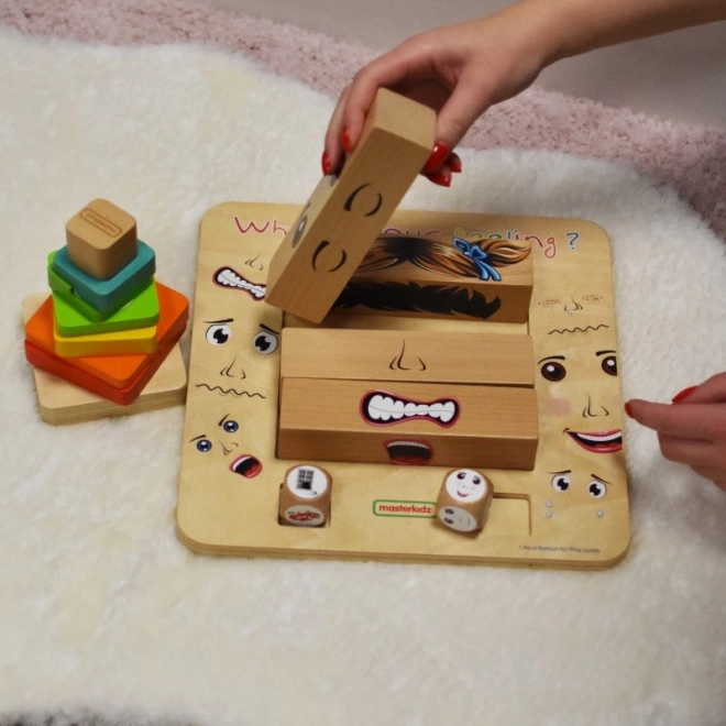 Lernspiel Emotionen von Masterkidz - Montessori Holzspiel