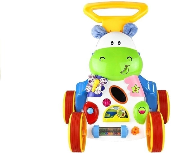 Wächst mit dem Kind: verstellbarer Griff und Spurbreite