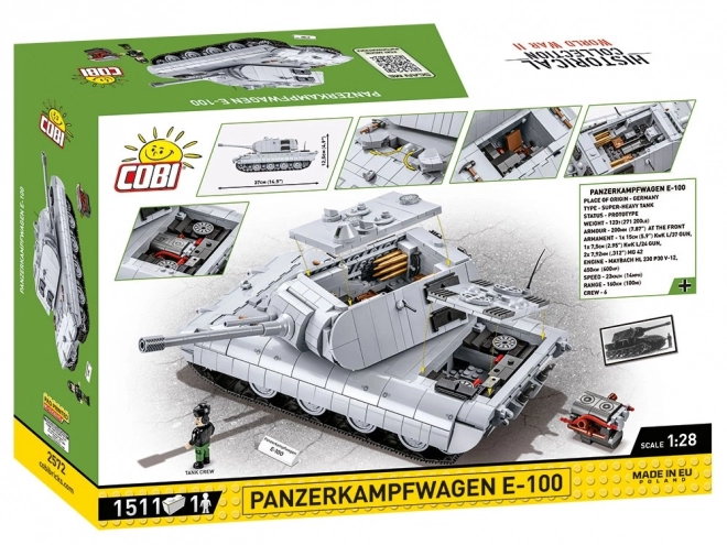 Panzerkampfwagen E-100 Modellbau Set