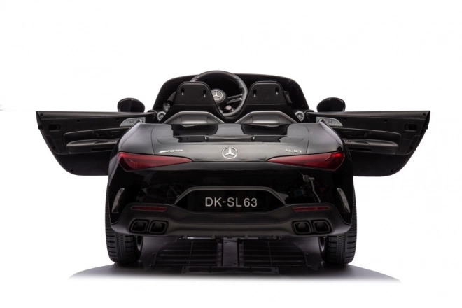 Elektrisches Kinderauto Mercedes AMG SL63 Schwarz