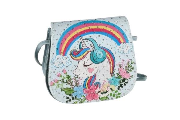 Einhorntasche mit Glitzersteinen