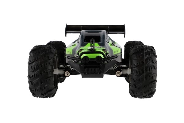 Auto RC Buggy Geschwindigkeit 2,4GHz Kunststoff 25cm auf Batterie in Box 31x14x18cm – Grün