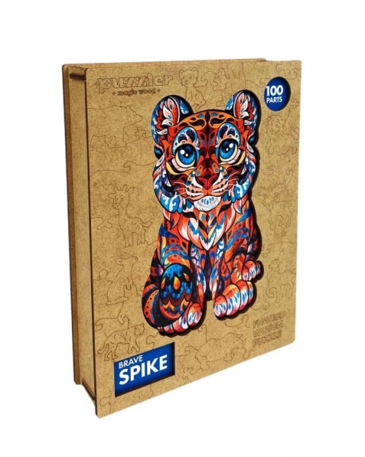 Holzpuzzle - Mutiger Spike