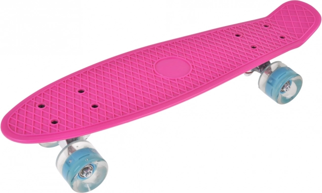 Fiszka-Skateboard mit LED Rollen