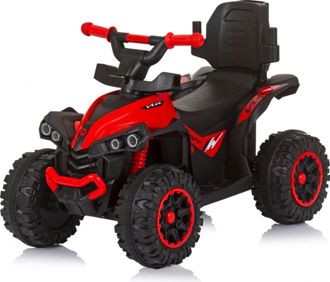 Chipolino Kinderfahrzeug mit Dach und Schubstange ATV Rot